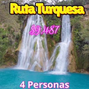 RUTA TURQUESA 4 PERSONAS